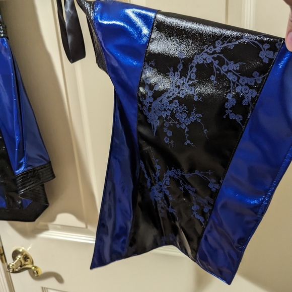 Lip Service Vice Vinyl PVC Kimono Minidress XS - Picture 4 of 13